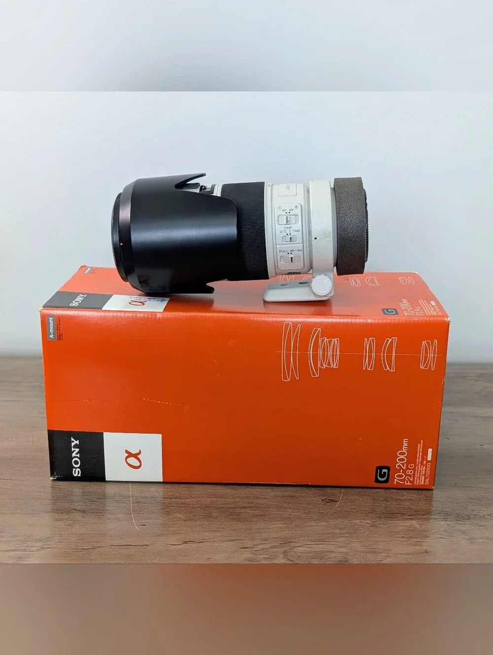 Sony 70-200mm F2.8 G SAL70200G SSM Zoom Lens US Stock A Mount [Near Mint] w/Box